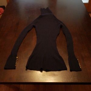 NWOT Navy Blue turtle neck sweater